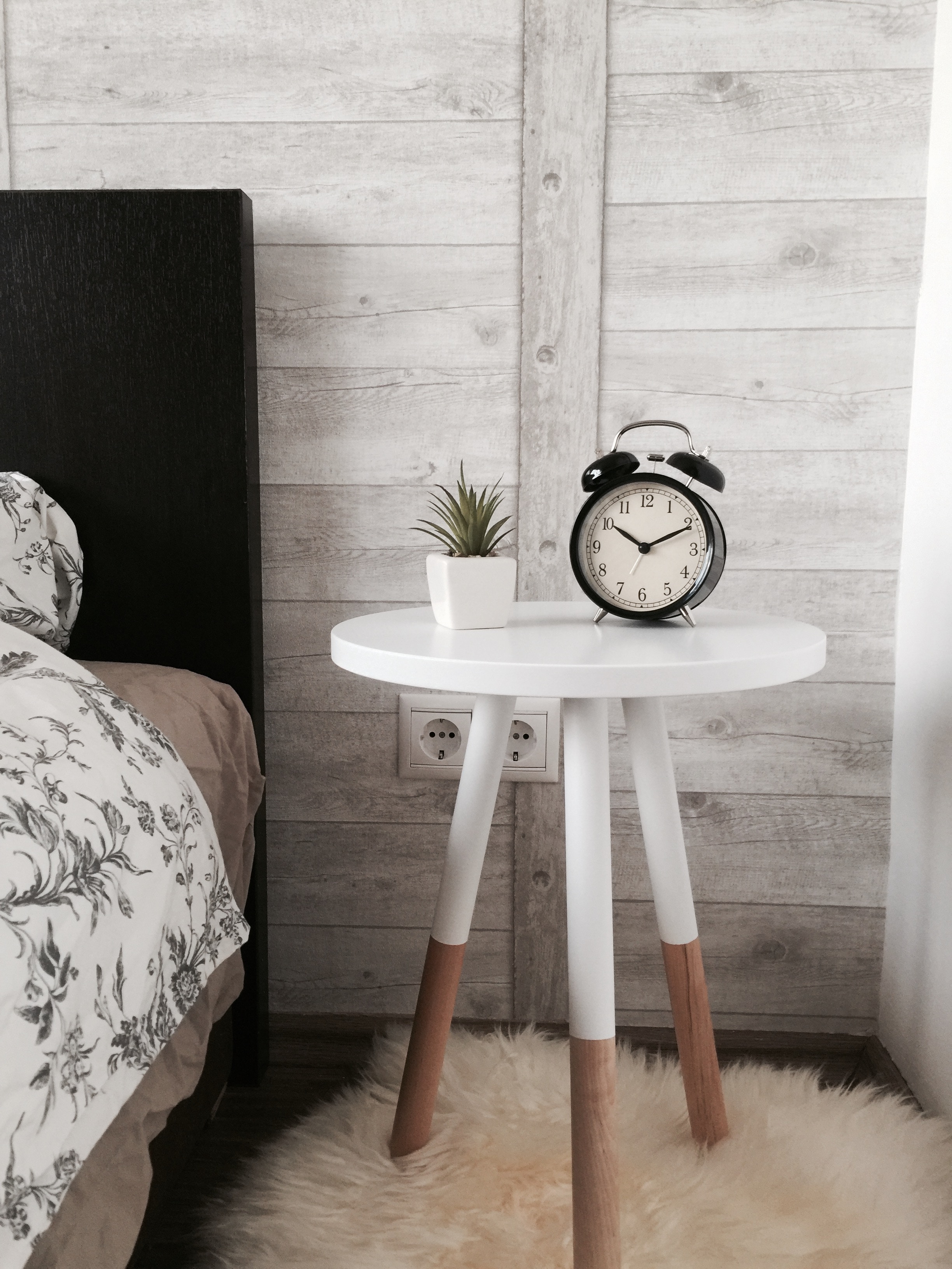 Pop a little plant on your bedside table